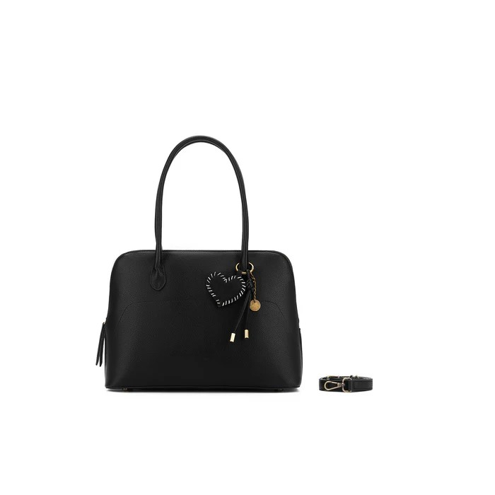 Black Caviar Handbag Francesca Black
